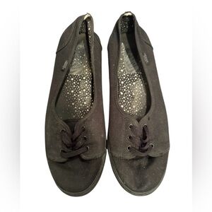 Vans Vintage Women's Black Ballet Flat | 9.5